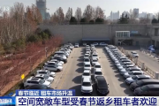 春节临近 租车市场升温 做好“功课”保护权益避免“掉坑”